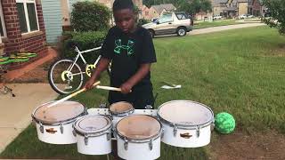 Awesome Drummer Jig 2 Quad Part Atlanta Drum Academy [upl. by Durarte]