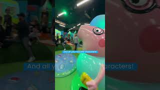 A Look Inside Peppa Pigs World of Play at Grapevine Mills Mall [upl. by Ecilayram]