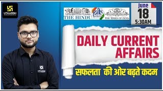 Daily Current Affairs 271  18 June 2020  GK Today in Hindi amp English  By Kumar Gaurav Sir [upl. by Gladine]