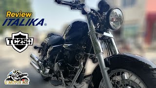 Review Italika TC 250 🏍️⚫ 2023  G Motos MX 🏍️ [upl. by Felita]