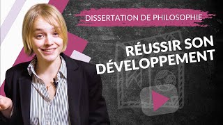 Réussir son développement de dissertation en philosophie [upl. by Hollerman]