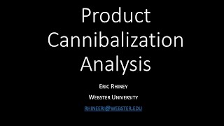 Cannibalization Analysis Tutorial [upl. by Einram]