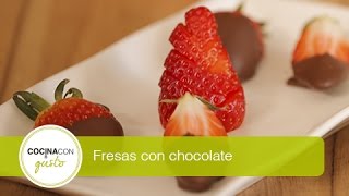 Fresas con chocolate [upl. by Neelcaj]