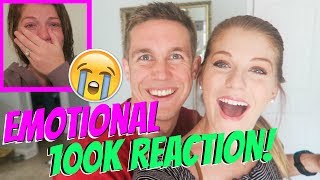 Emotional 100k Subscriber Reaction [upl. by Loresz82]