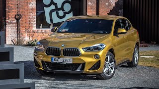 BMW X2 M sport review night drive [upl. by Eisseb]