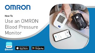 How to use an Omron Blood Pressure Monitor [upl. by Nivle654]