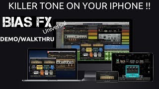 Bias FX Universal Mobile Tutorial  Positive Grid  Steve Stine [upl. by Ahs577]