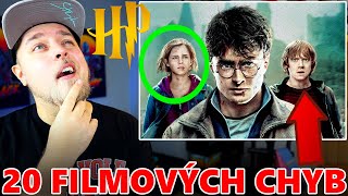 20 CHYB VE FILMU  HARRY POTTER A RELIKVIE SMRTI 1amp2 [upl. by Sinegra]