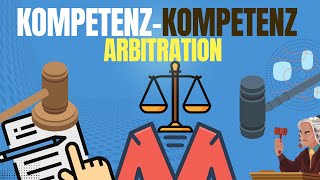 Kompetenz Kompetenz doctrine simplified  Arbitration Law explained  Lex Animata by Hesham Elrafei [upl. by Noseimaj]