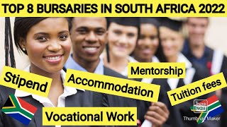 TOP 8 BURSARIES IN SOUTH AFRICA 2022  BURSARIES FOR SOUTH AFRICANS [upl. by Aneehsat258]