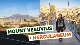 Mount Vesuvius and Herculaneum Day Trip in Naples Italy [upl. by Attesor]