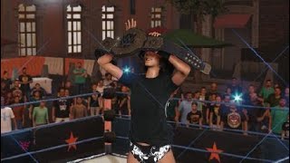 WWE 2K24 Fusco vs Paloma for women heavyweight championship [upl. by Erodoeht662]