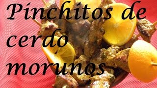 Preparar Pinchitos o Brochetas de cerdo  Una Chef en la Cocina [upl. by Hsivat974]