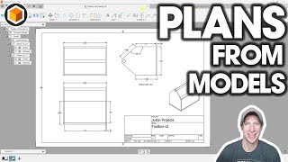 How to make 2D drawing in Autodesk Fusion 360 [upl. by Rexanne]