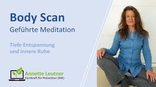 Body Scan im Sitzen  Meditation für tiefe Entspannung und innere Ruhe – 20 Minuten Achtsamkeit [upl. by Adnilam]