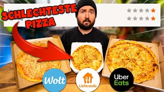 Wir BESTELLEN die 3 SCHLECHTESTEN PIZZEN [upl. by Ramedlab]