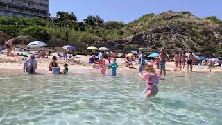 Playa de Arenal den Castell Menorca Arenal den Castell Beach Menorca Island4K [upl. by Aelrac663]