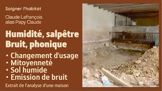 Sol humide salpêtre Phonique bruits aériens masseressortmasse [upl. by Lorsung477]