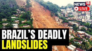 Brazil Mudslide News Live  Brazil Mudslide Kills 19 People  Brazil News LIVE  English News LIVE [upl. by Conrado]