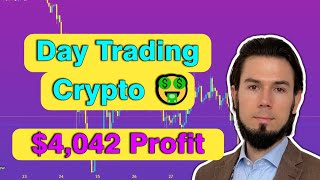 Day Trading Crypto Episode 4  4042 Profit  Binance Futures Trading [upl. by Udele]