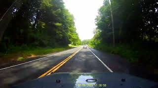 D2598  Charlemont MA to Greenfield MA via MA2 and I91 [upl. by Esinel]