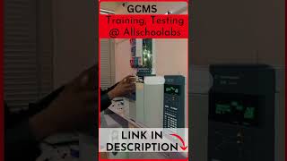 Gas chromatography mass spectrometry GCMS Training amp Testing at Allschoolabs  Call Now [upl. by Soiritos88]