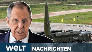 UKRAINEKRIEG Russland sieht G7Zusagen als Gefahr und droht mit Atomwaffen  WELT STREAM [upl. by Mcnamee]