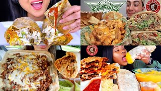 ASMR Burrito Mukbang Compilation 4  Burrito Asmr  Satisfying eating sounds [upl. by Alanson]