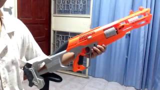 รีวิวปืน Nerf Accustrike Alphahawk [upl. by Omrellig892]