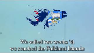 quotBattle of the Falklandsquot  British Falklands War Song [upl. by Nodearb]