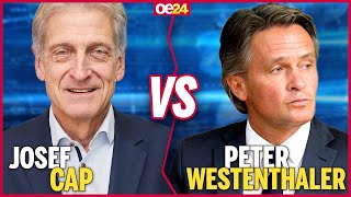 FELLNER LIVE Josef Cap vs Peter Westenthaler [upl. by Aschim]