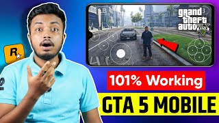 📲 How To Play GTA 5 In Mobile 😲 GTA 5 Mobile Mein Kaise Khele  GTA 5  GTA 5 On Mobile [upl. by Anyzratak926]