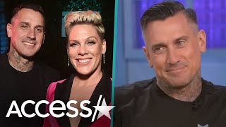 Pinks Husband Carey Hart Has Very Thick Skin When She Writes Songs About Him [upl. by Drusy]