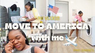 moving to university alone vlog ✈️ from England to California  the PhD Diaries take 2 [upl. by Sumner]