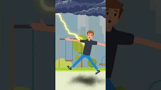 Lightning strikes on treeshorts facts amazingfacts viralshorts viral [upl. by Rheba935]