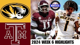 9 Missouri vs 25 Texas AampM  Full Game Highlights  2024 College Football Highlights [upl. by Rasecoiluj]