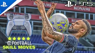 eFootball 2022All Skills TutorialPS5PS4 [upl. by Benson938]