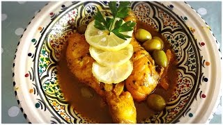 Tajine pilons de poulet Olives amp Citron confit [upl. by Sorkin]