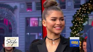 Zendaya Holiday Style Tips [upl. by Anos301]