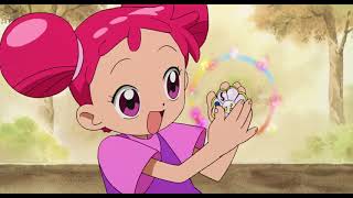 Ojamajo Doremi Sharp Movie Doremis transformation [upl. by Karlen810]