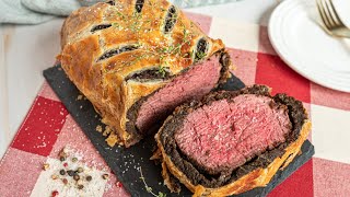 Easy Beef Wellington Recipe [upl. by Nidorf30]