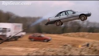 Playing darts with cars  Top Gear Series 4 [upl. by Hawger487]