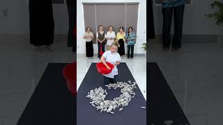 Money scratching challenge 💵 🤣shorts funny office games video challenge [upl. by Fulvi]