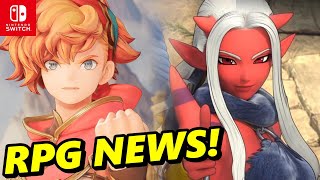 Nintendo Switch amp MAJOR RPG News Incoming Dragon Quest Visions of Mana  More [upl. by Ardnoik]