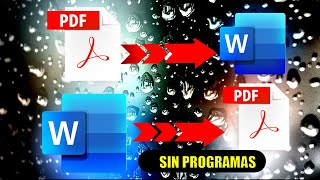 Cómo CONVERTIR PDF a WORD Sin Programas Fácil y Rápido ⚡ 2024 [upl. by Yatnoj842]