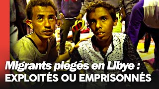 Piégés en Libye ces migrants effrayés ne sortent de chez eux qu’une fois par semaine [upl. by Ayahsal]