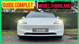 Guide complet Tesla Model 3 HIGHLAND 2024  Prise en main [upl. by Alvy]