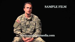 Post Traumatic Stress Disorder Film Military Mental Health Example [upl. by Ellebyam]