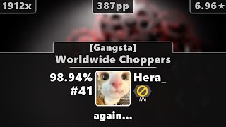 Live Hera  Tech N9ne  Worldwide Choppers Gangsta 9894 41 387pp 1xSb [upl. by Zeculon]