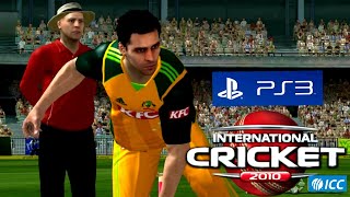 International Cricket 2010 PS3 [upl. by Giarc908]